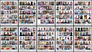pictures of 299 dead Kurds from Afrin in North Syria
