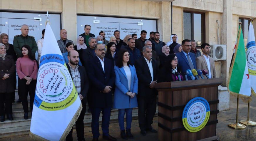 The Autonomous Administration announces its readiness to participate in the implementation of Resolution 2254 and the formation of an inclusive transitional governing body