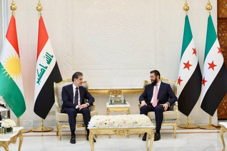 Barzani from Damascus: A Historic Opportunity for Syria’s Recovery and Reconstruction