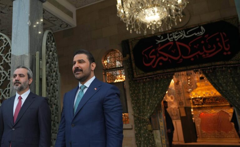 Photos: Al-Zaidi Visits Sayyida Zainab Shrine and the Umayyad Mosque in Damascus