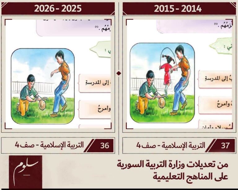 Controversy Over Syrian Curriculum Amendments; Ministry of Education Denies New Changes